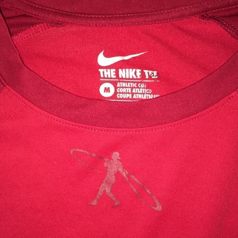 Red BSBL Swingman Ken Griffey Nike Baseball 3/4 sleeve t swing shirt